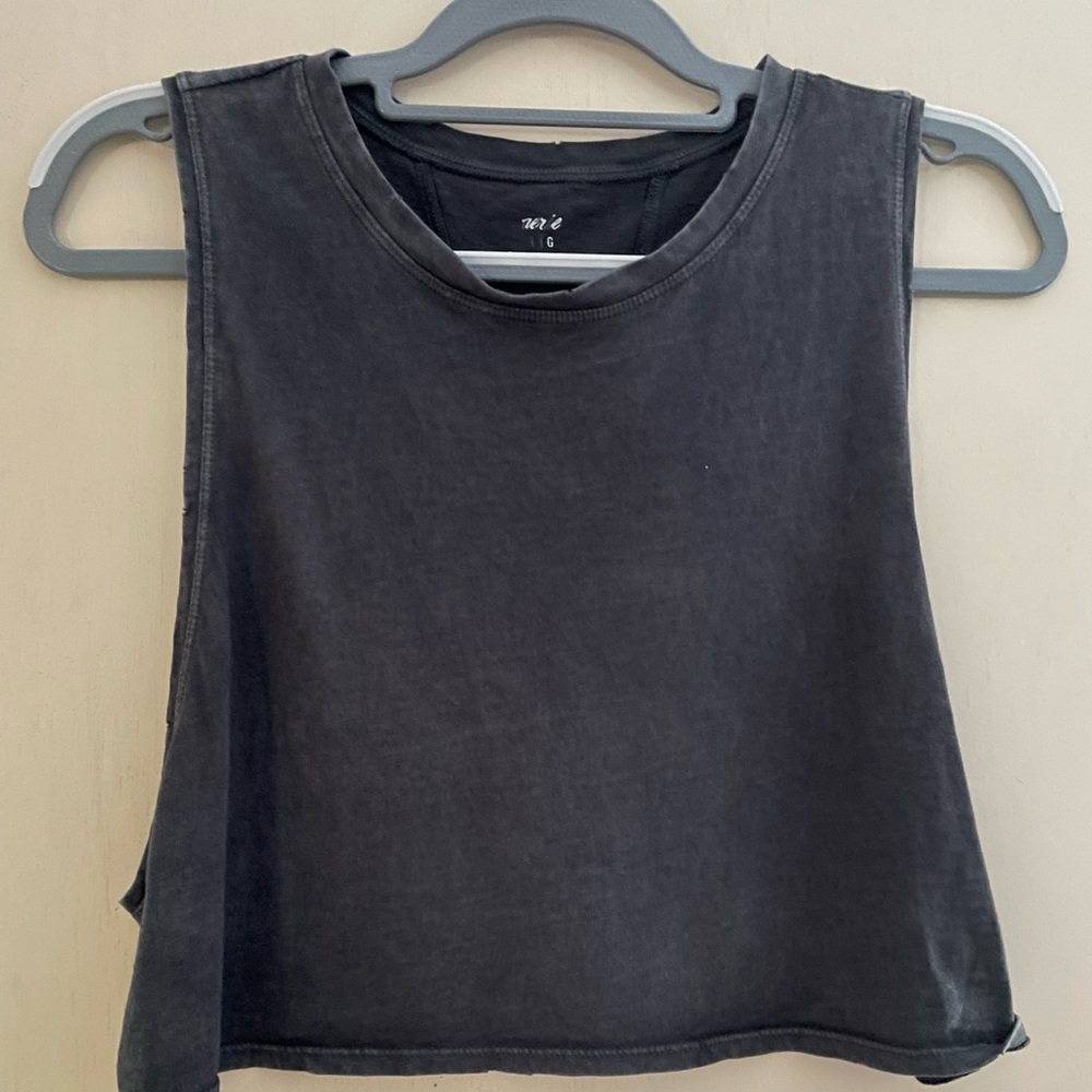 Cropped Aerie muscle tank
